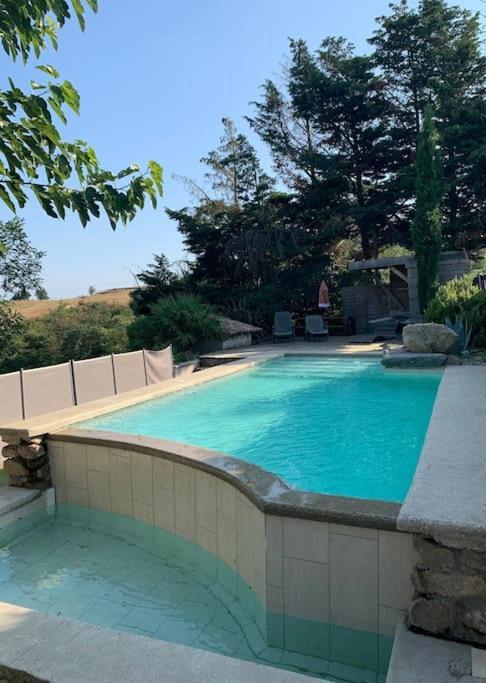 Villa Spacieuse -Vue Exceptionnelle- Piscine Saint-Romain-de-Lerps Kültér fotó