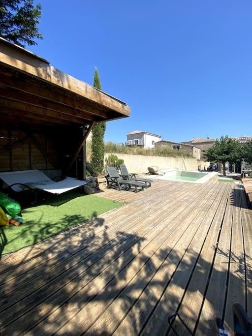 Villa Spacieuse -Vue Exceptionnelle- Piscine Saint-Romain-de-Lerps Kültér fotó