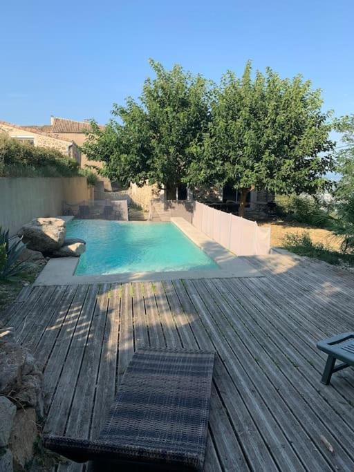 Villa Spacieuse -Vue Exceptionnelle- Piscine Saint-Romain-de-Lerps Kültér fotó